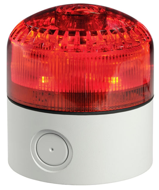 Switchtec SIR-E-3-HTDG Sirena SIR-E 120-230V Red Multifunction Sounder Beacon with Deep Grey Base IP