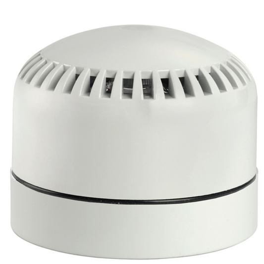 Switchtec SIR-E-S-LTSG Sirena SIR-E-S 12-24V Grey Multi Tone Sounder with Shallow Grey Base IP65