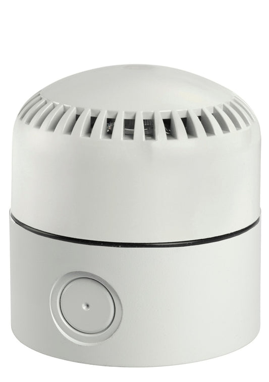 Switchtec SIR-E-S-HTDG Sirena SIR-E-S 120-230V Grey Multi Tone Sounder with Deep Grey Base IP65