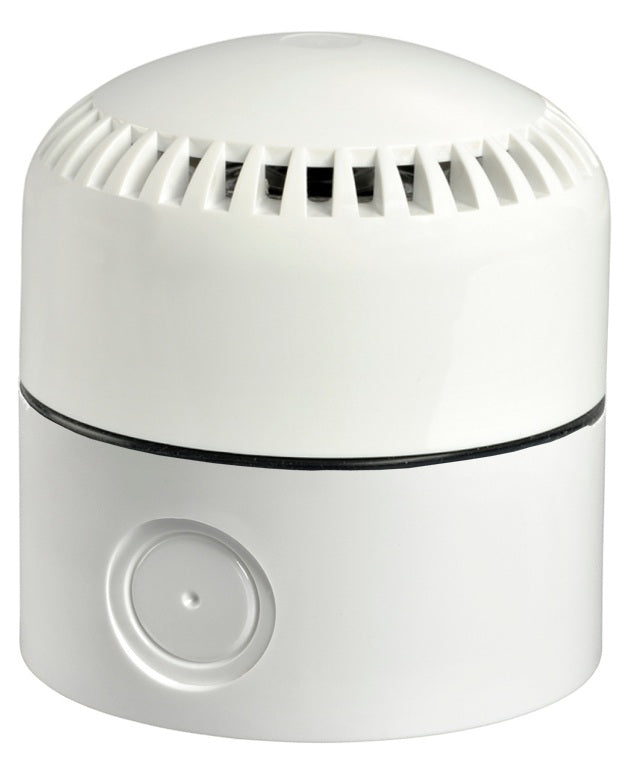 Switchtec SIR-E-S-LTDW Sirena SIR-E-S 12-24V White Multi Tone Sounder with Deep White Base IP65