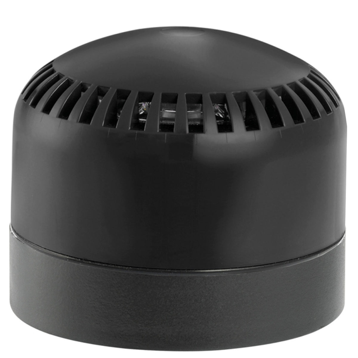 Switchtec SIR-E-S-LTSB Sirena SIR-E-S 12-24V Black Multi Tone Sounder with Shallow Black Base IP65