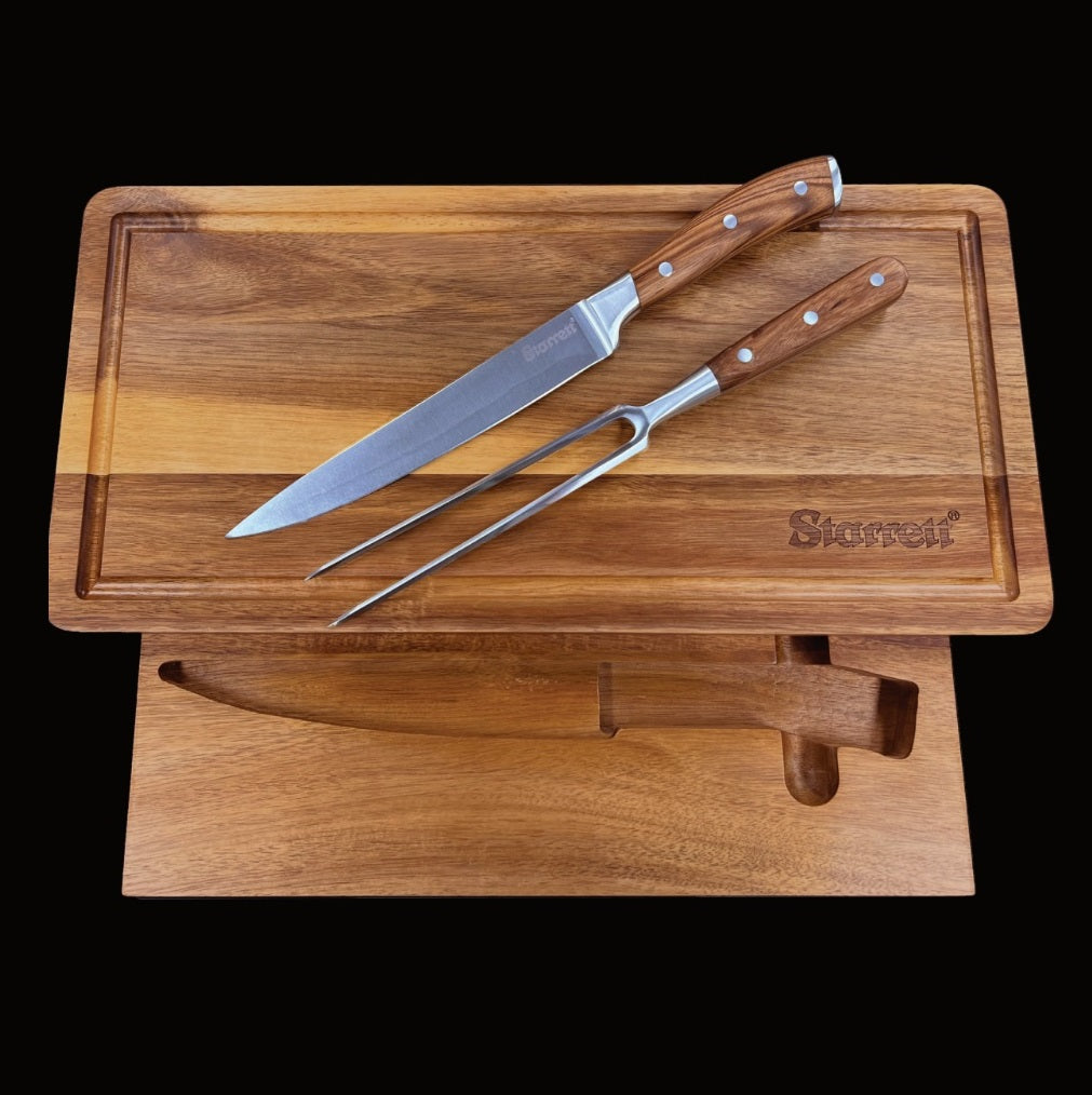 Starrett SKK-2WD 2pc Barbecue Knife Kit