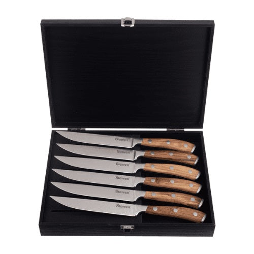 Starrett SKK-6WD 6pc Steak Knives Kit