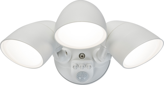 Knightsbridge SL30CCTW  30W CCT LED Floodlight with PIR White