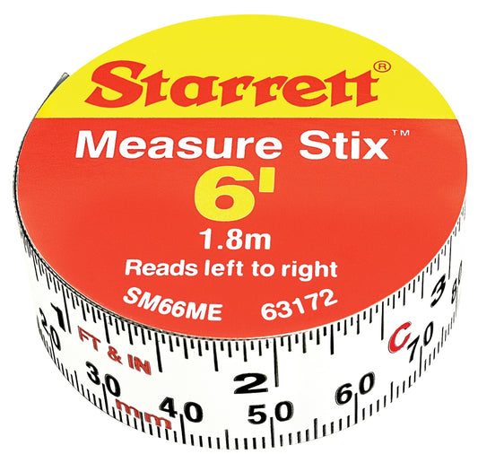 Starrett SM66ME 19mm x 2m Measure Stix