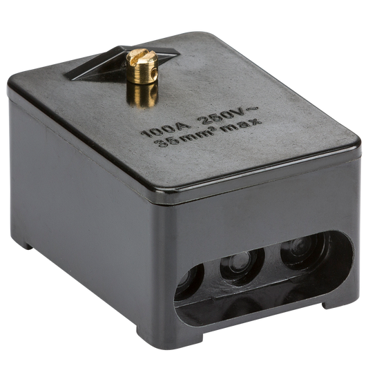 Knightsbridge SNEB1 100A 5 Way Single Pole Henley Block