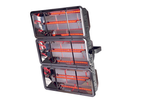 Hyco SP2000HL Sun Prince 2KW Quartz Halogen Infrared Heater Black