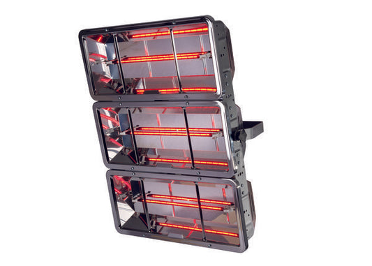 Hyco SP1000HL Sun Prince 1KW Quartz Halogen Infrared Heater Black