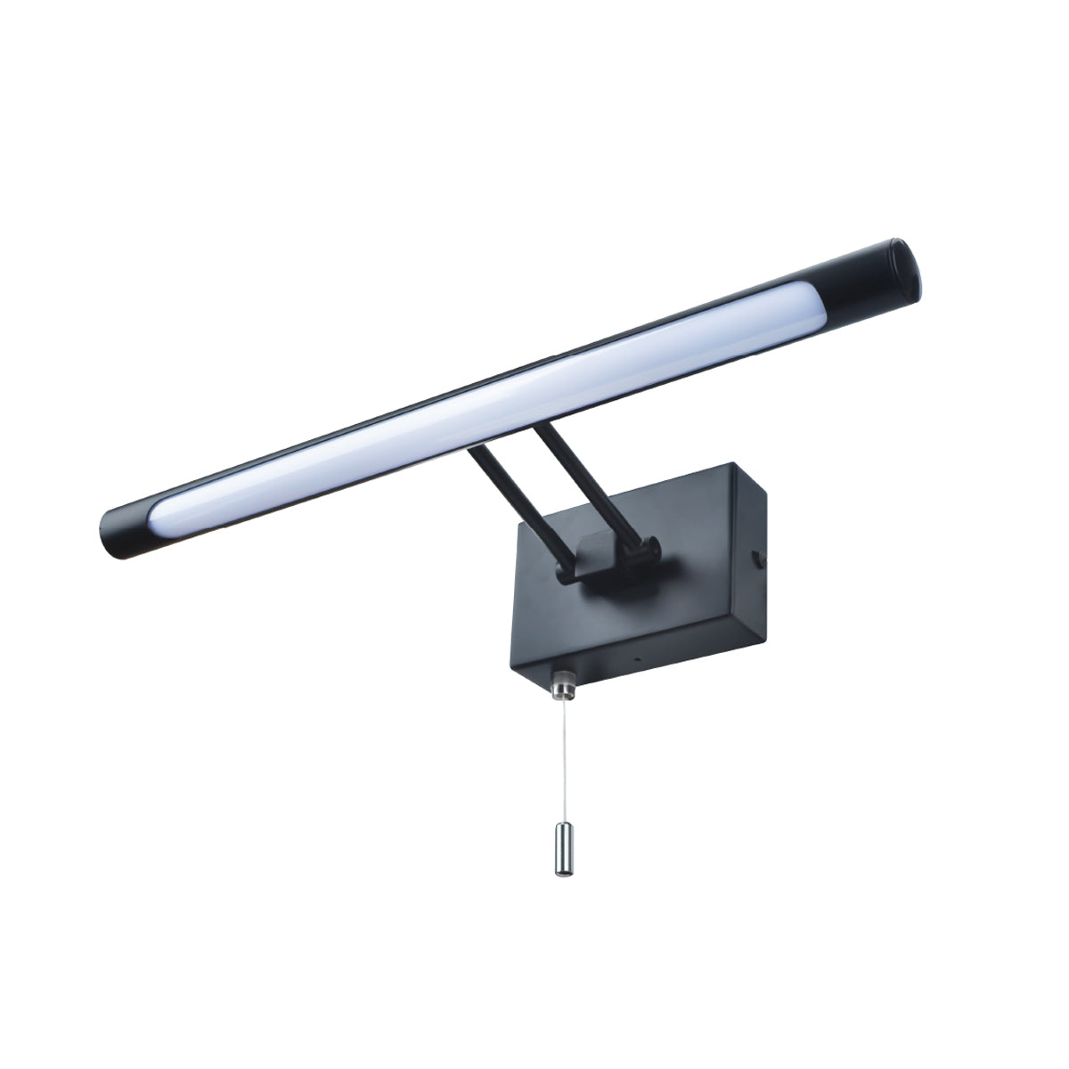 Forum SPA-30993-MBLK Chai 8W LED Picture Light with Pull Switch 3000K IP44 Matt Black