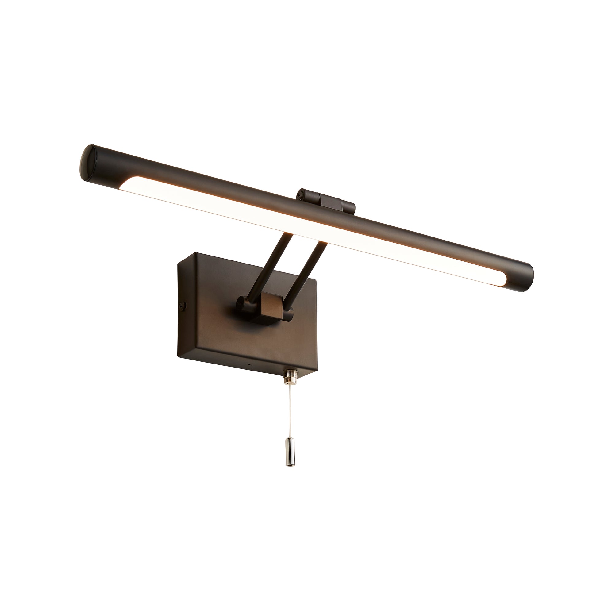 Forum SPA-30993-MBLK Chai 8W LED Picture Light with Pull Switch 3000K IP44 Matt Black