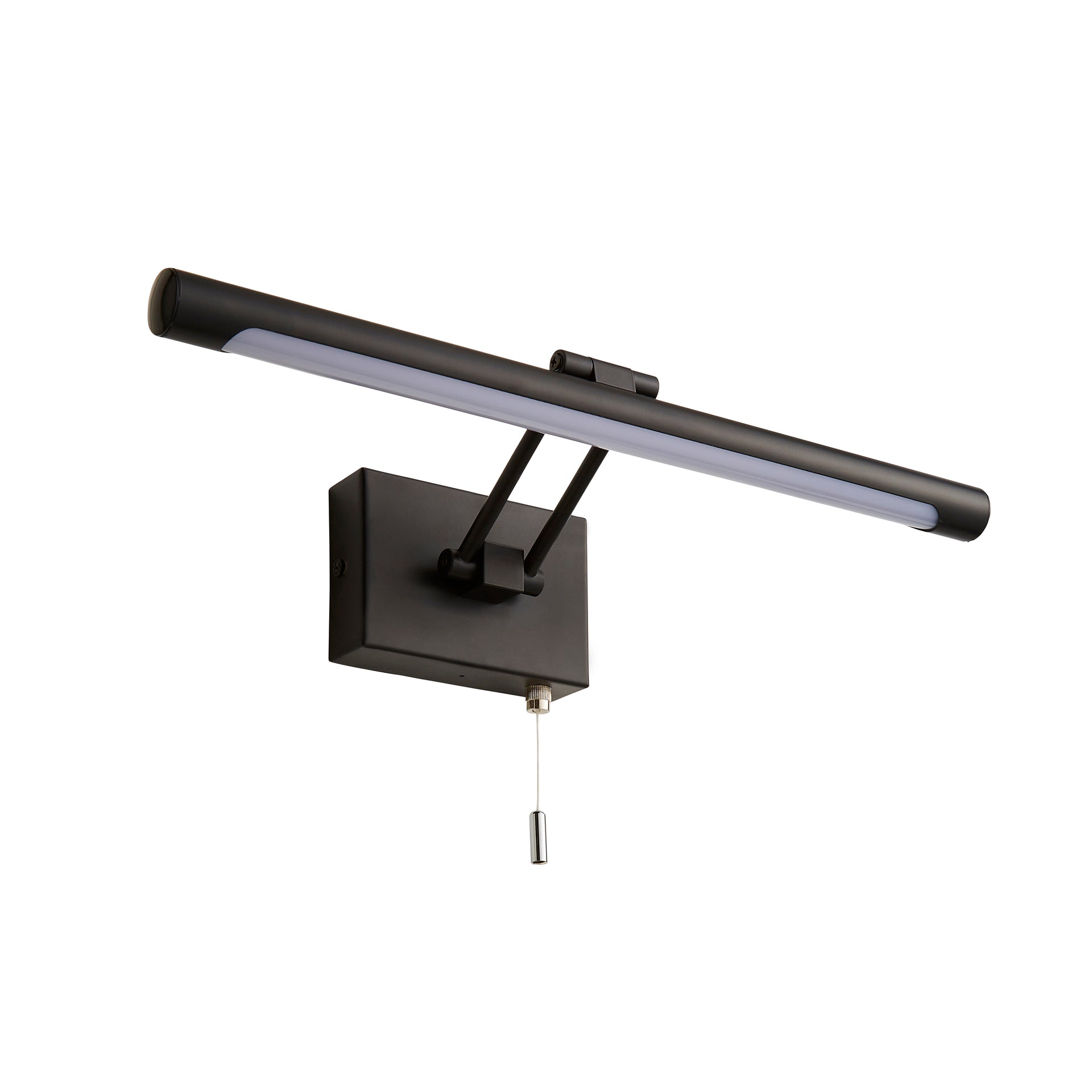 Forum SPA-30993-MBLK Chai 8W LED Picture Light with Pull Switch 3000K IP44 Matt Black