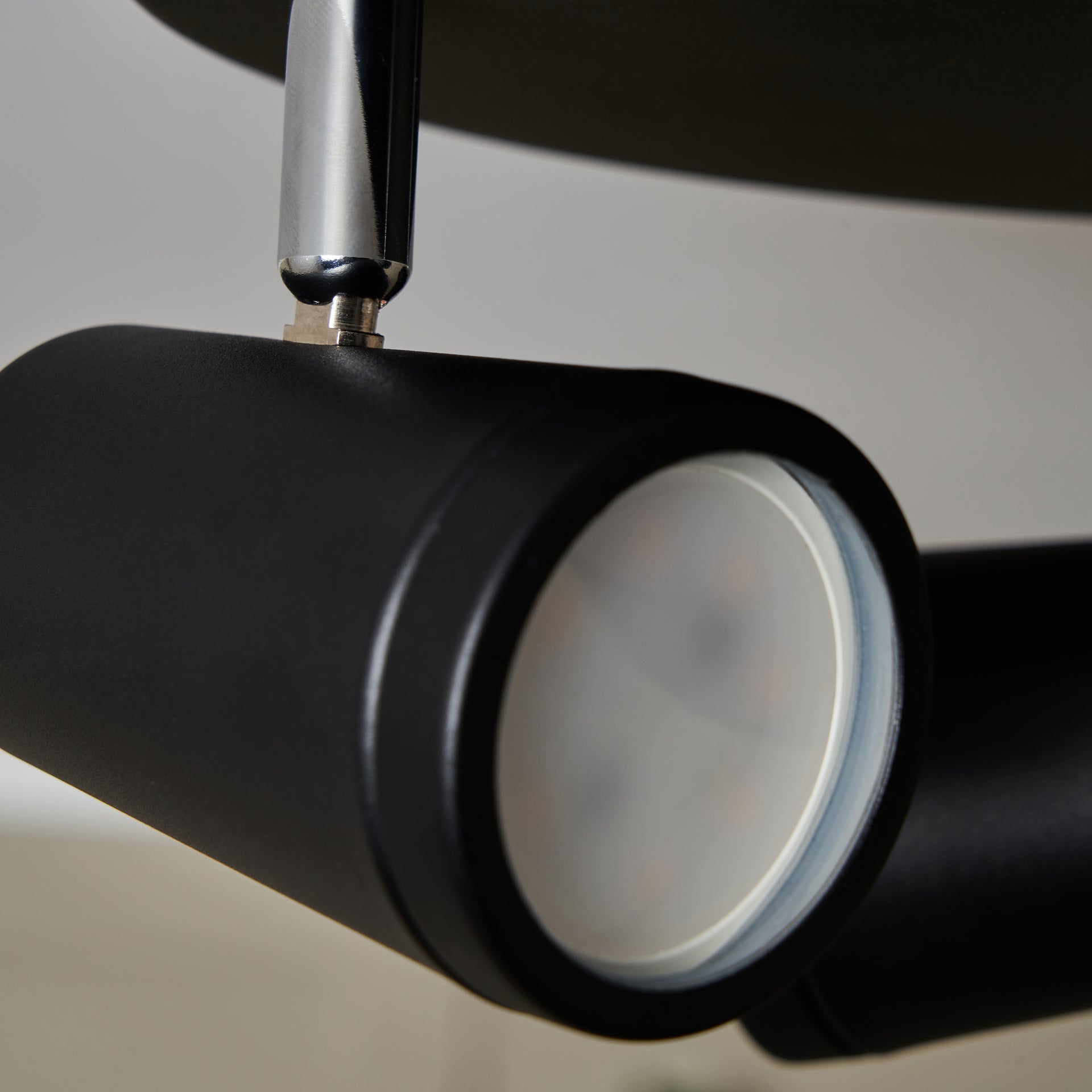 Forum SPA-35080-BLK Freya 3 x GU10 Spotlight Plate IP44 Matt Black