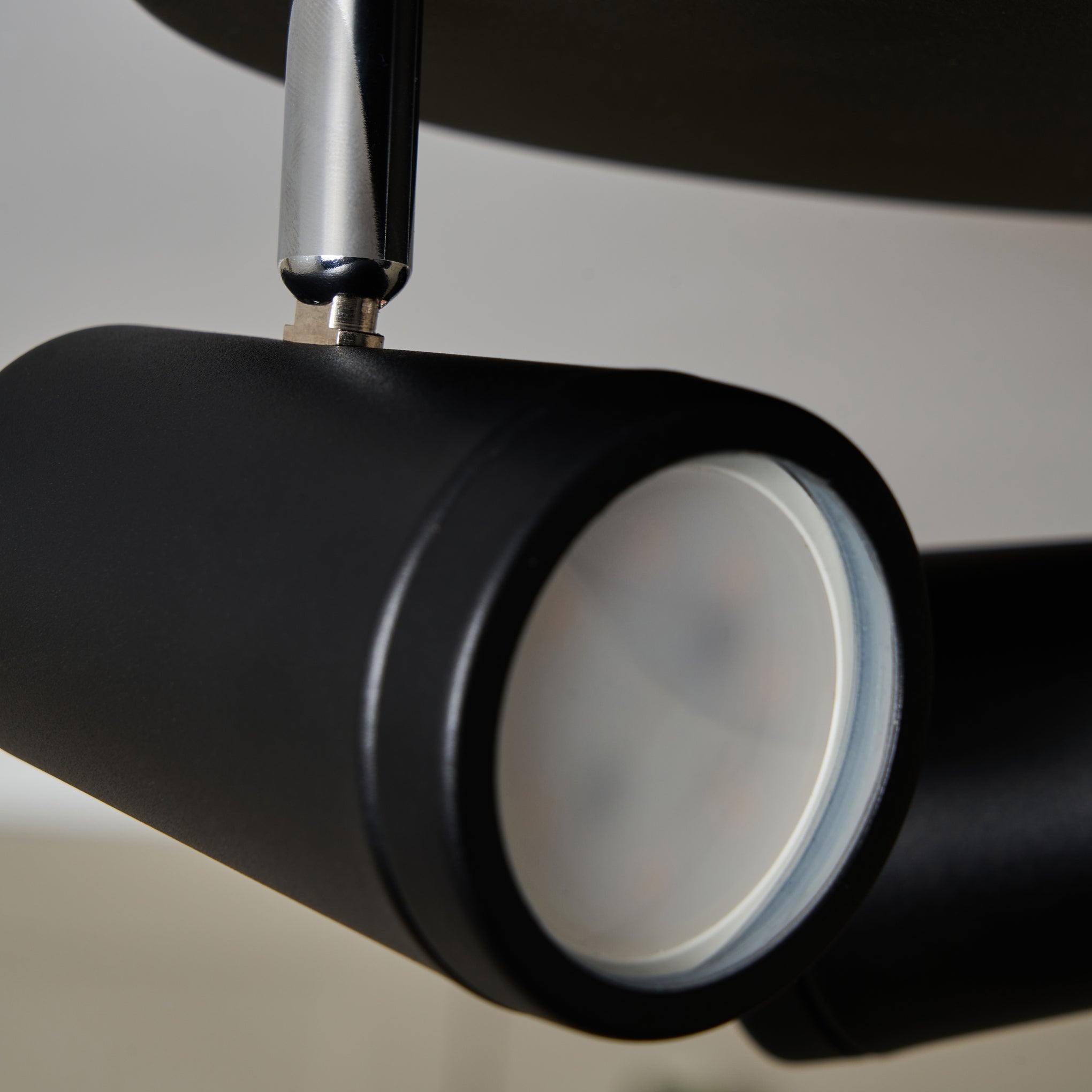 Forum SPA-35080-BLK Freya 3 x GU10 Spotlight Plate IP44 Matt Black