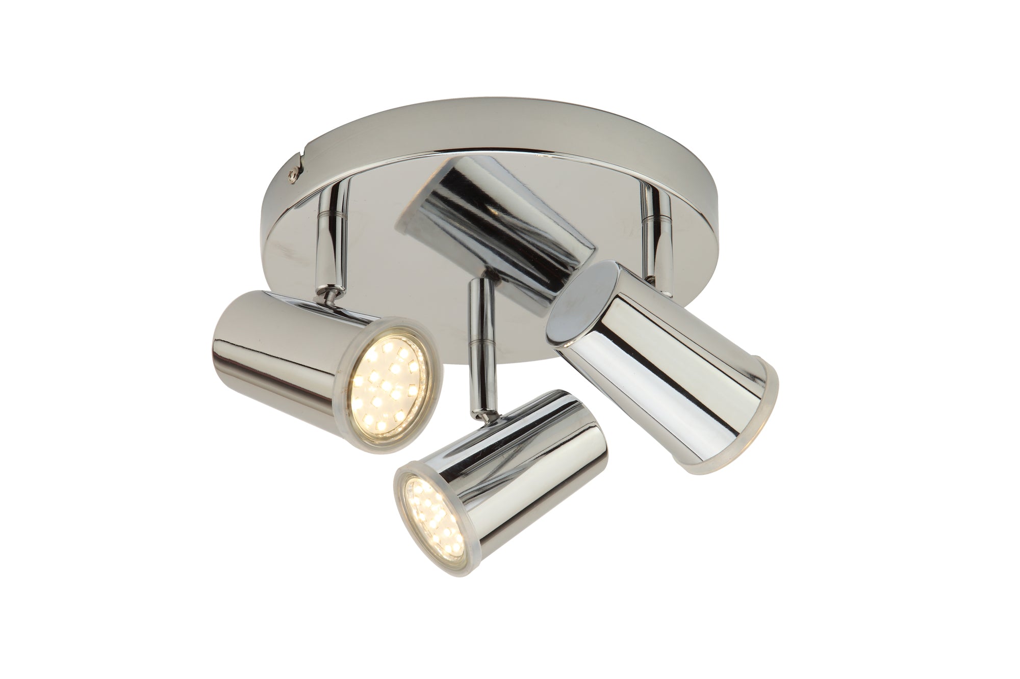 Forum SPA-35080-CHR Freya 3 x GU10 Spotlight Plate IP44 Chrome