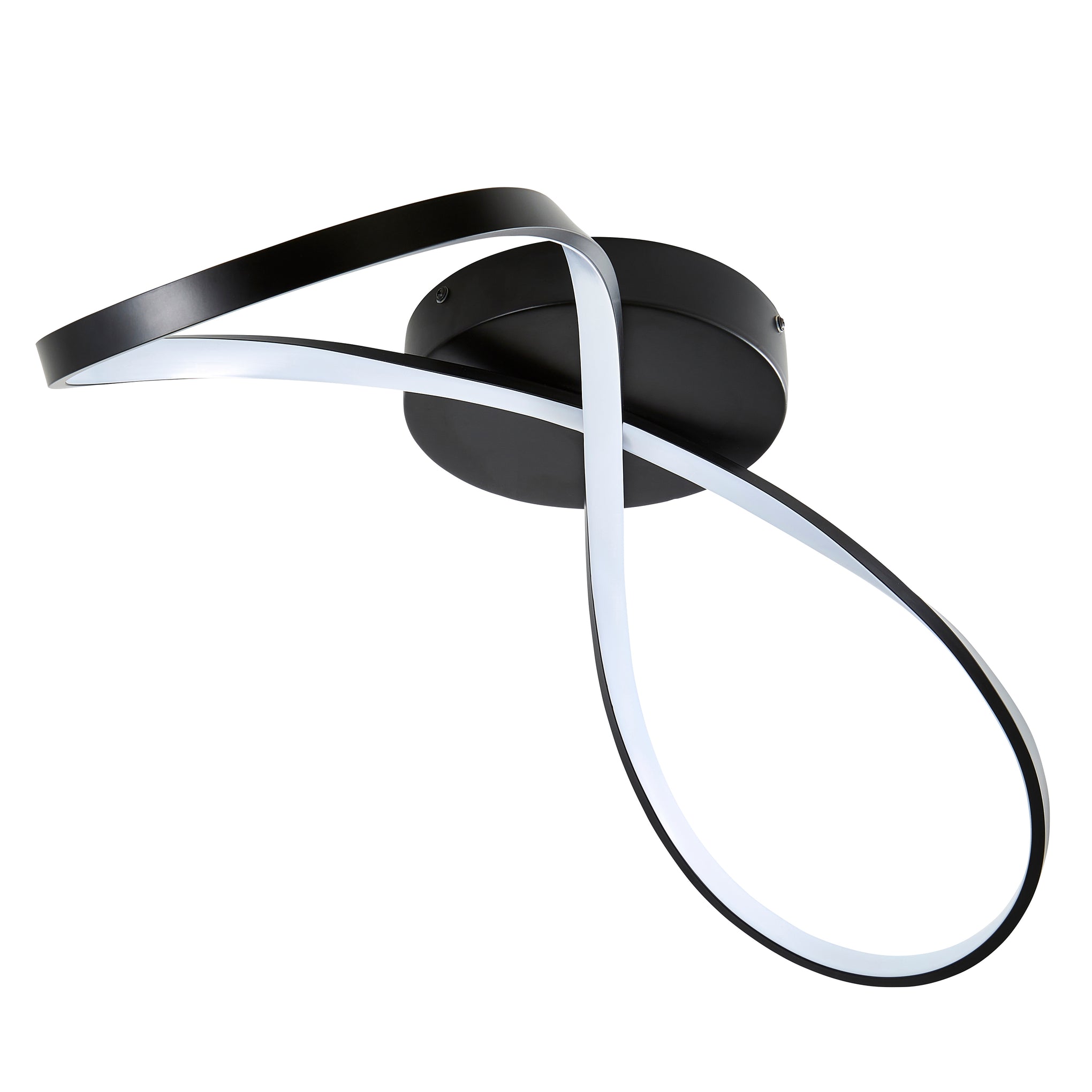 Forum SPA-36130-MBLK Dafni 32W LED Infinity Ceiling Light 4000K IP44 Matt Black