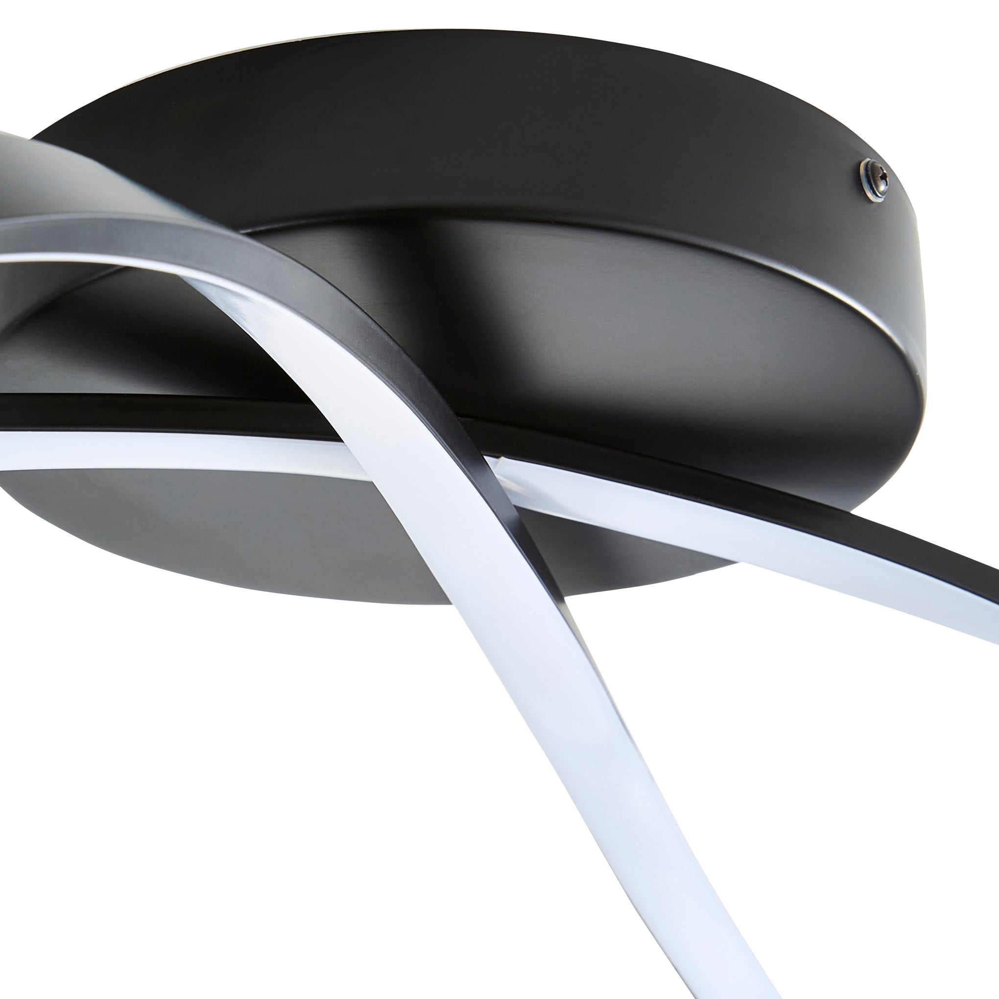 Forum SPA-36130-MBLK Dafni 32W LED Infinity Ceiling Light 4000K IP44 Matt Black