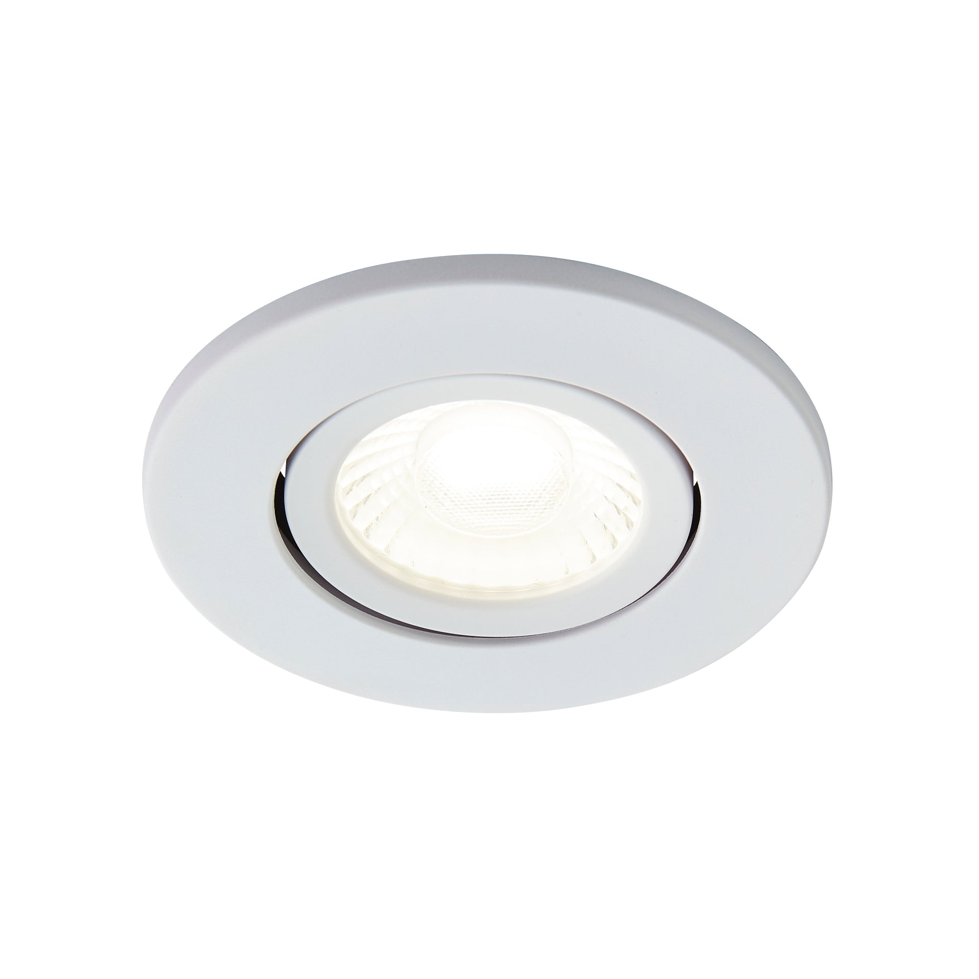 Forum SPA-38571-MWHT Como 5W LED Tilt Downlight 4000K IP65 Matt White