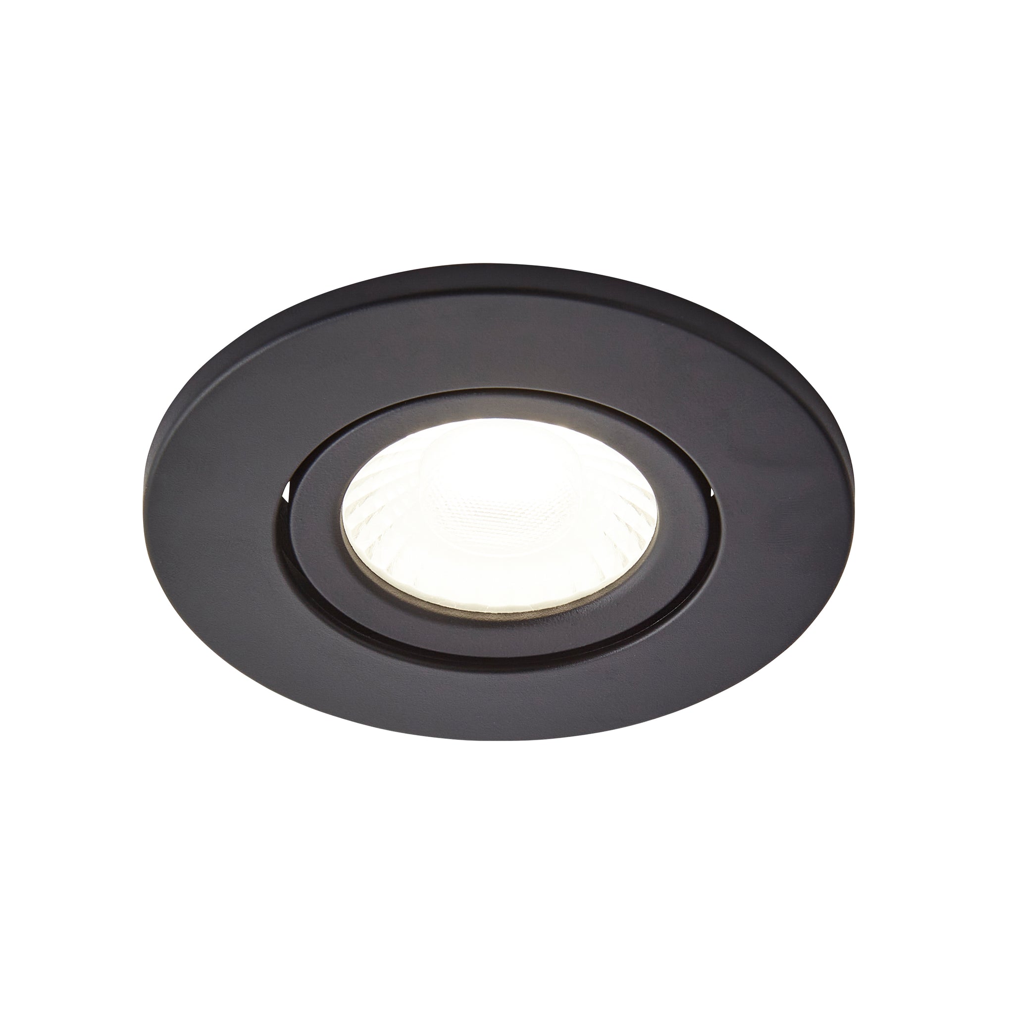 Forum SPA-38571-SBLK Como 5W LED Tilt Downlight 4000K IP65 Satin Black