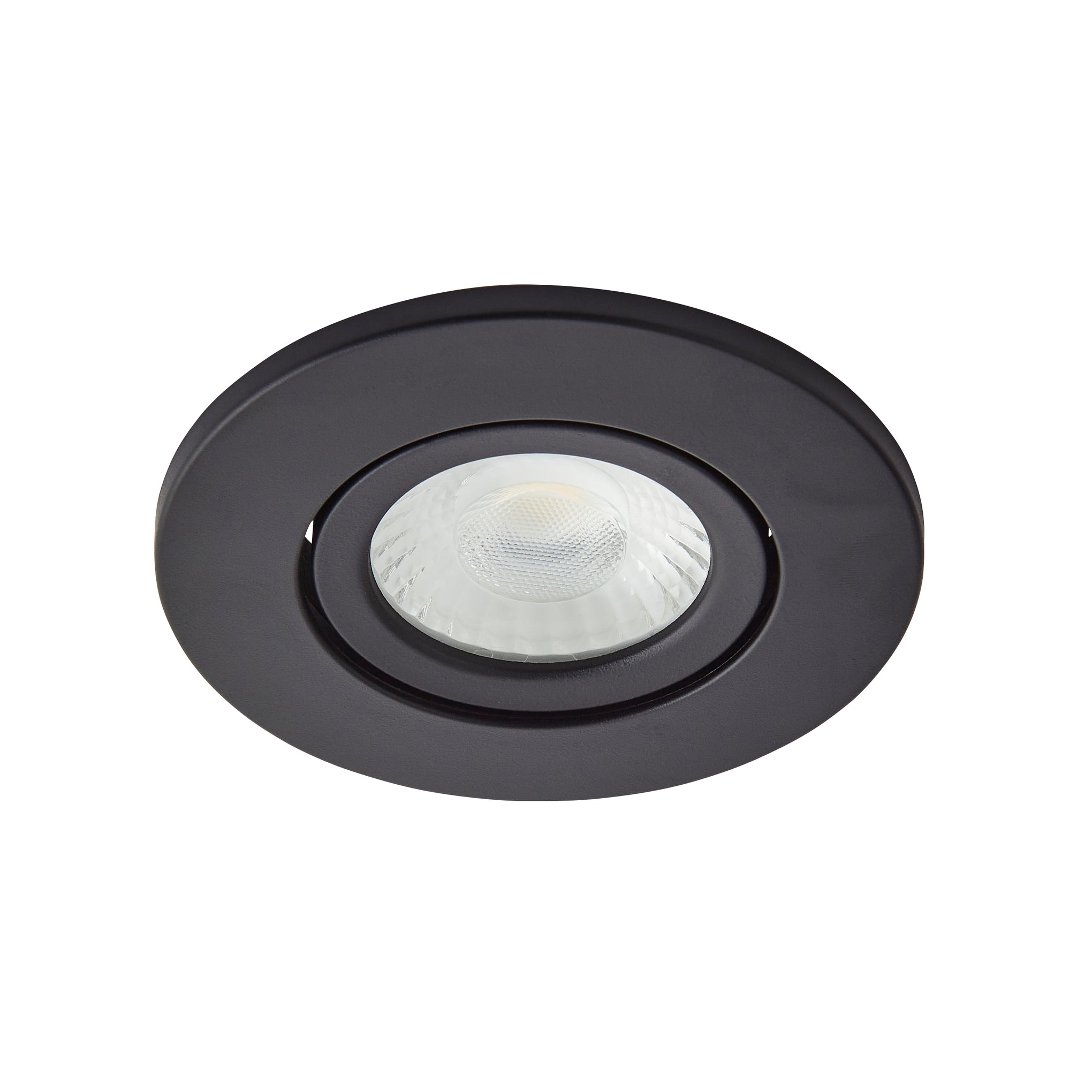 Forum SPA-38571-SBLK Como 5W LED Tilt Downlight 4000K IP65 Satin Black