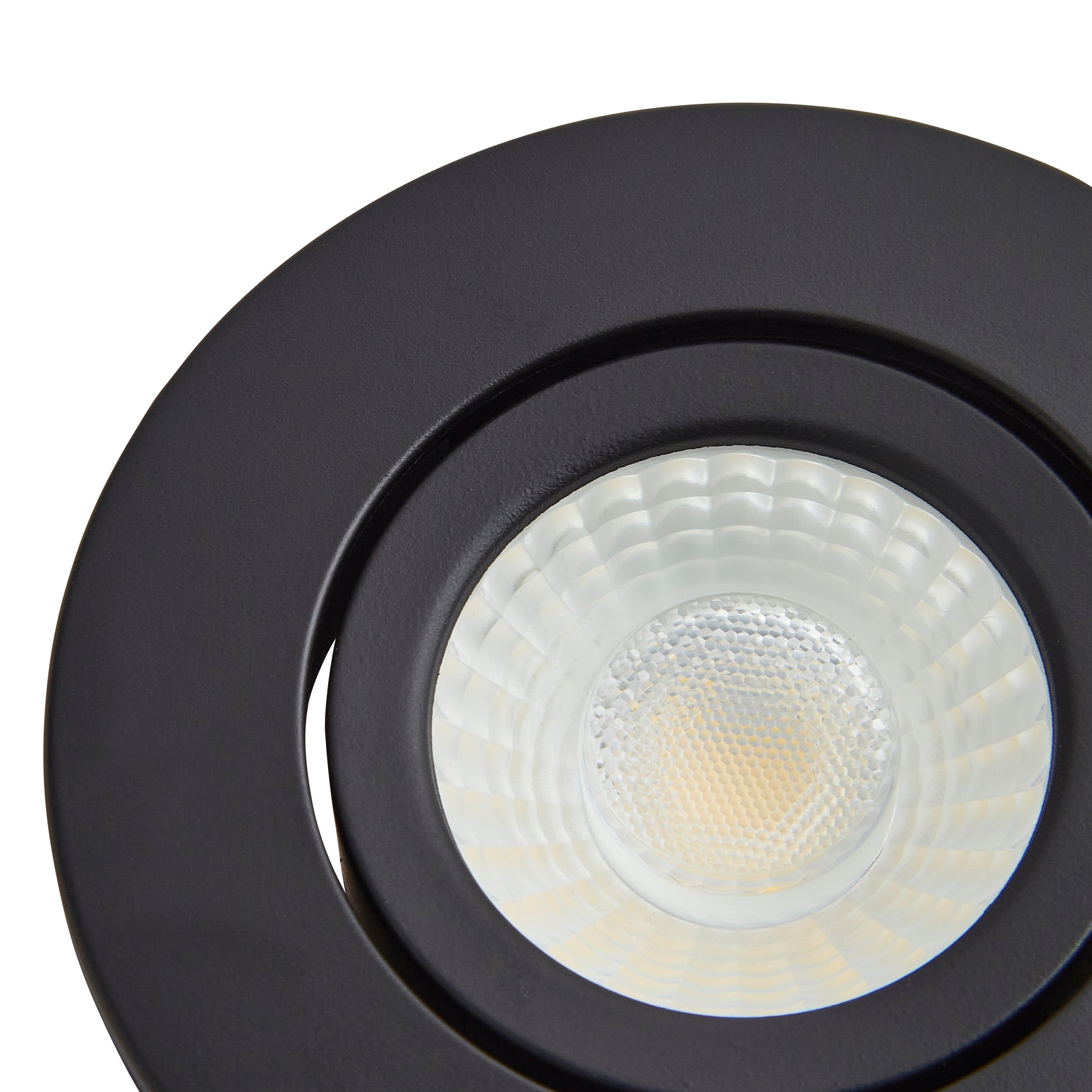 Forum SPA-38571-SBLK Como 5W LED Tilt Downlight 4000K IP65 Satin Black