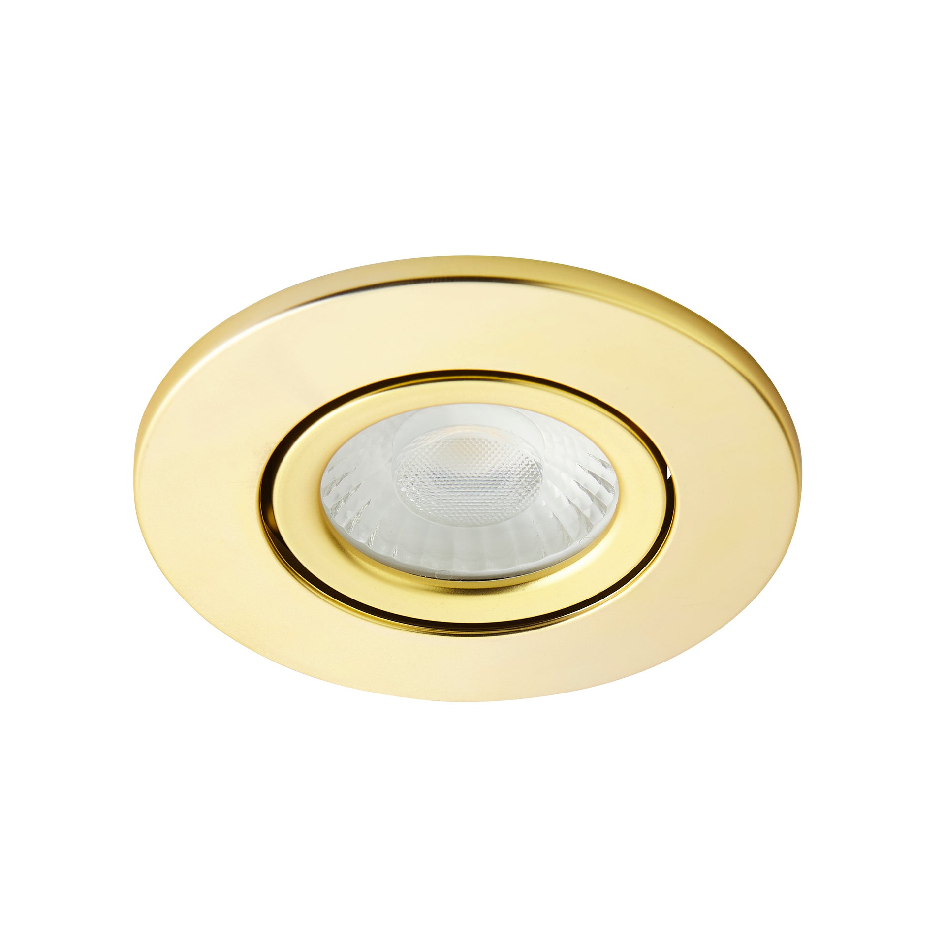 Forum SPA-38571-SBRS Como 5W LED Tilt Downlight 4000K IP65 Satin Brass