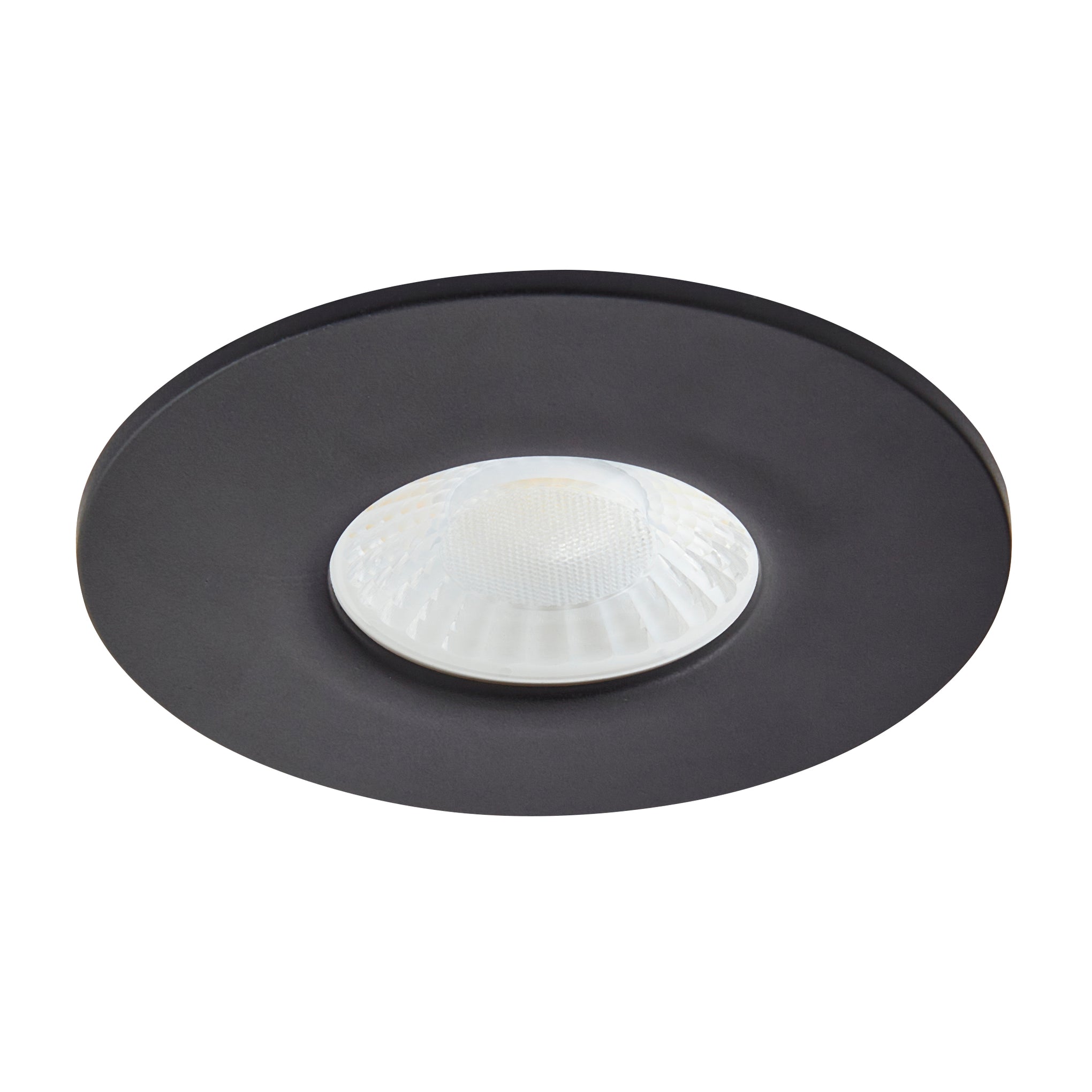 Forum SPA-38572-SBLK Rhom 8W CCT LED Fixed Downlight IP65 Satin Black