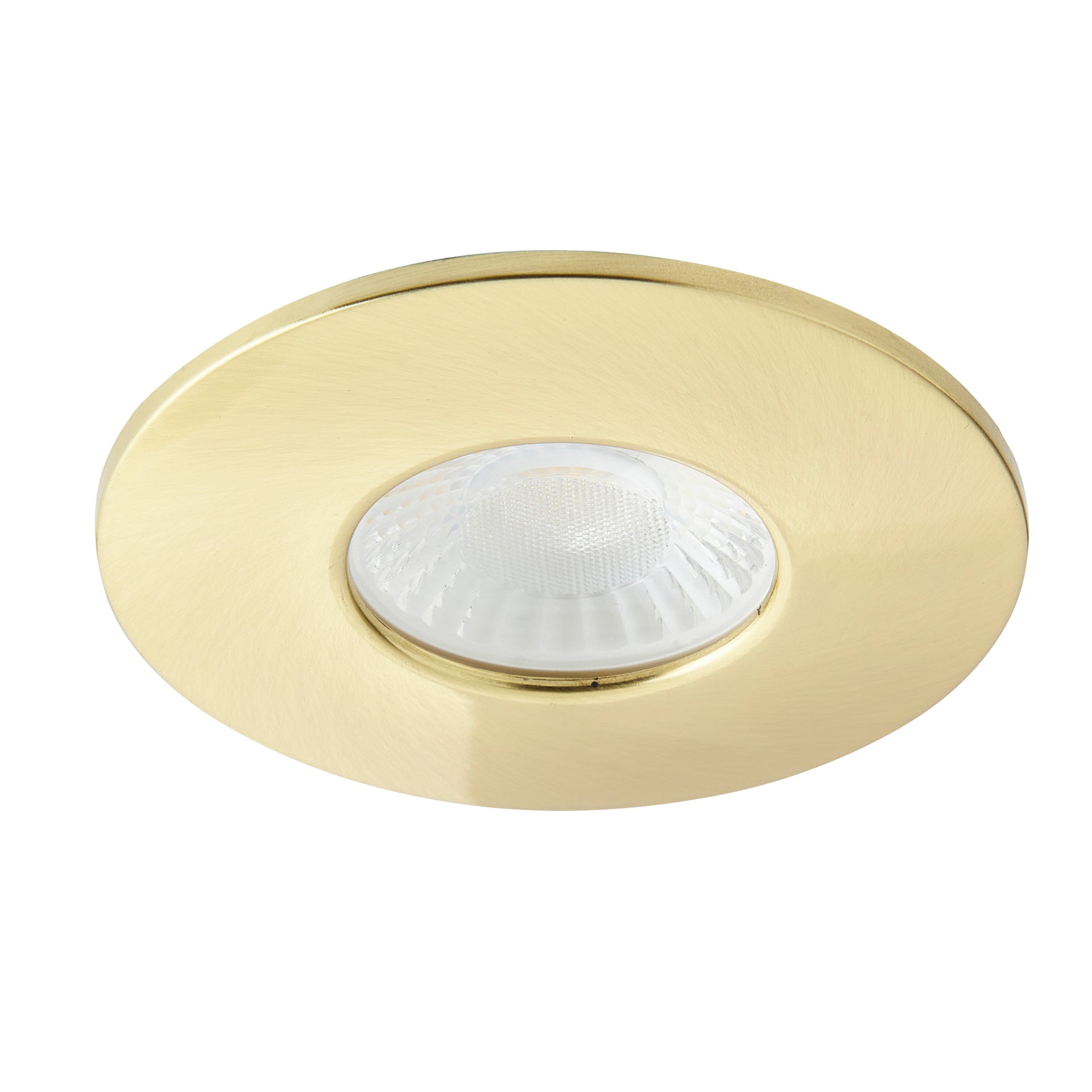 Forum SPA-38572-SBRS Rhom 8W CCT LED Fixed Downlight IP65 Satin Brass