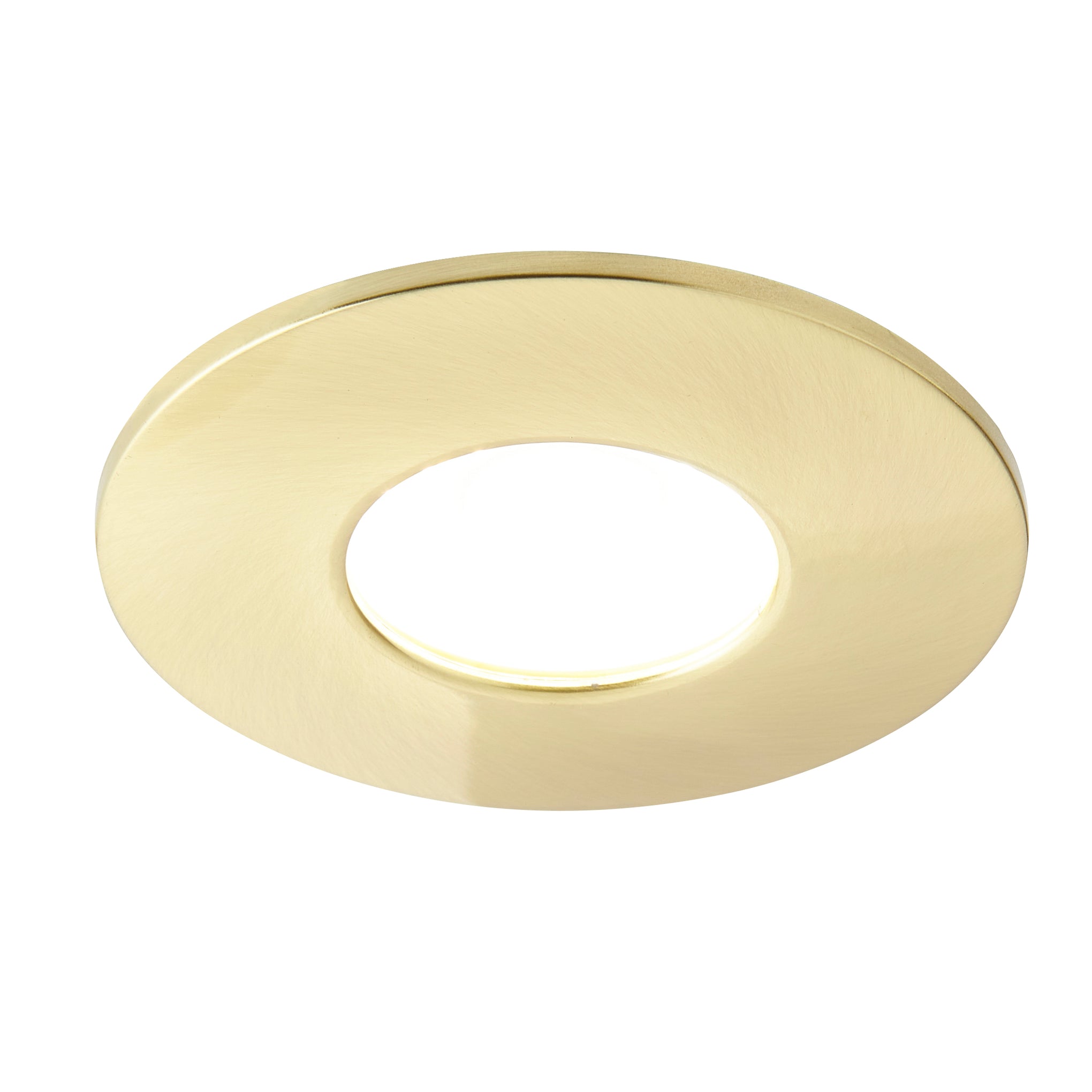 Forum SPA-38572-SBRS Rhom 8W CCT LED Fixed Downlight IP65 Satin Brass