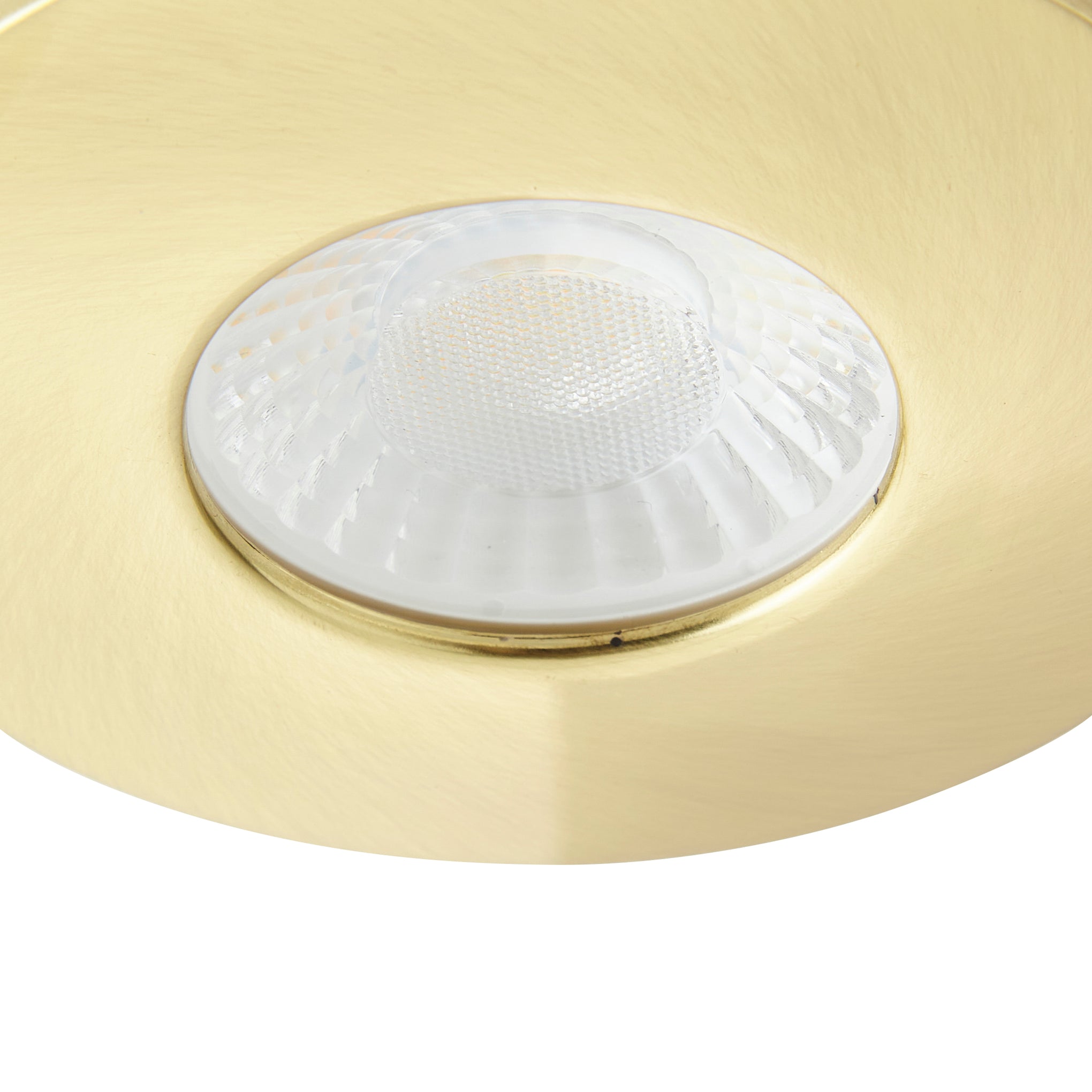 Forum SPA-38572-SBRS Rhom 8W CCT LED Fixed Downlight IP65 Satin Brass