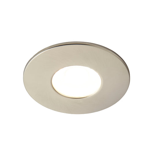 Forum SPA-38572-SNIC Rhom 8W CCT LED Fixed Downlight IP65 Satin Nickel