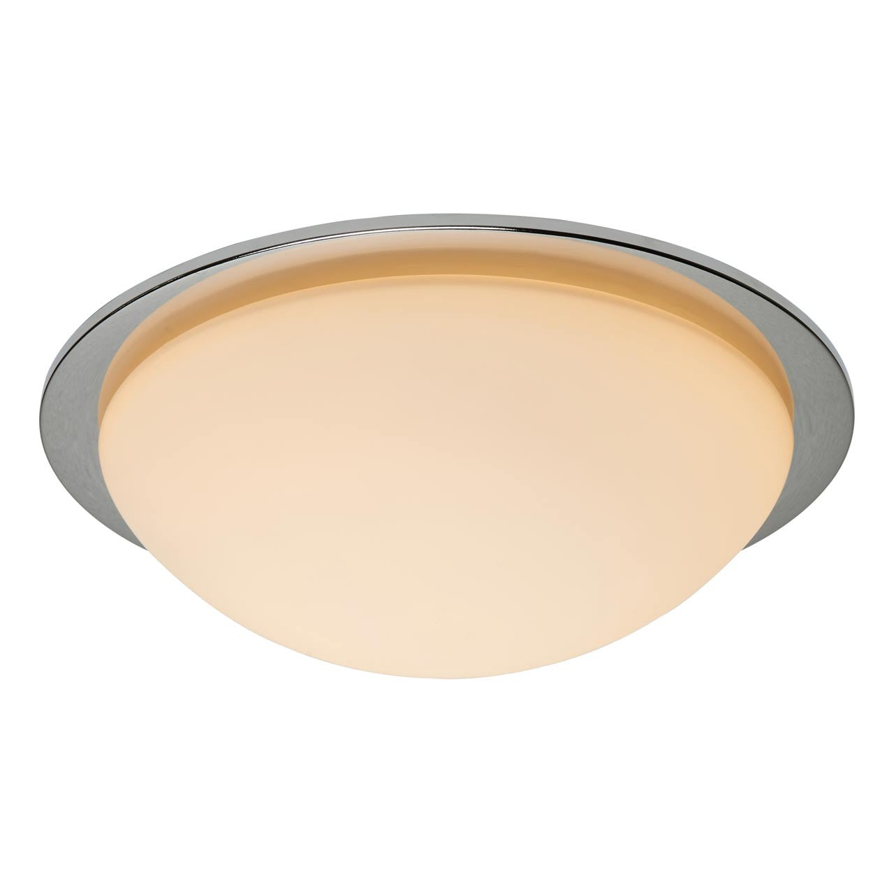 Forum SPA-41694-CHR Opie 12W LED Flush Ceiling Light 4000K IP44 Chrome