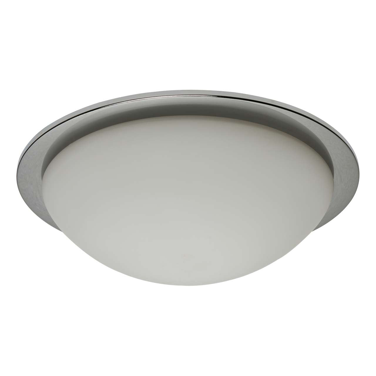 Forum SPA-41694-CHR Opie 12W LED Flush Ceiling Light 4000K IP44 Chrome