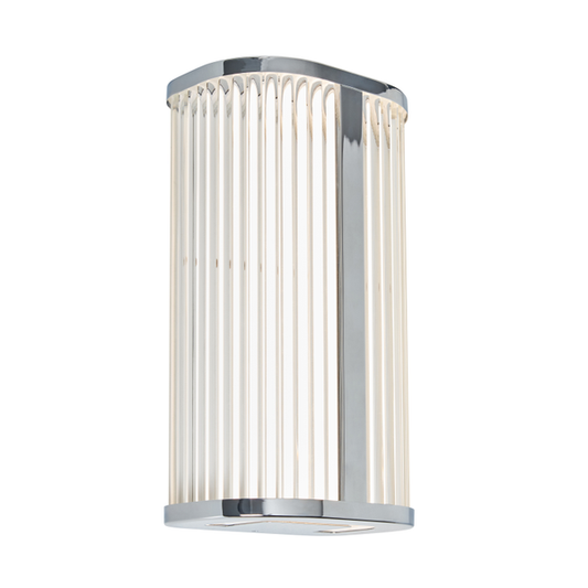 Forum SPA-44379-CHR Nayru 12W CCT LED Diffused Wall Light IP44 Chrome