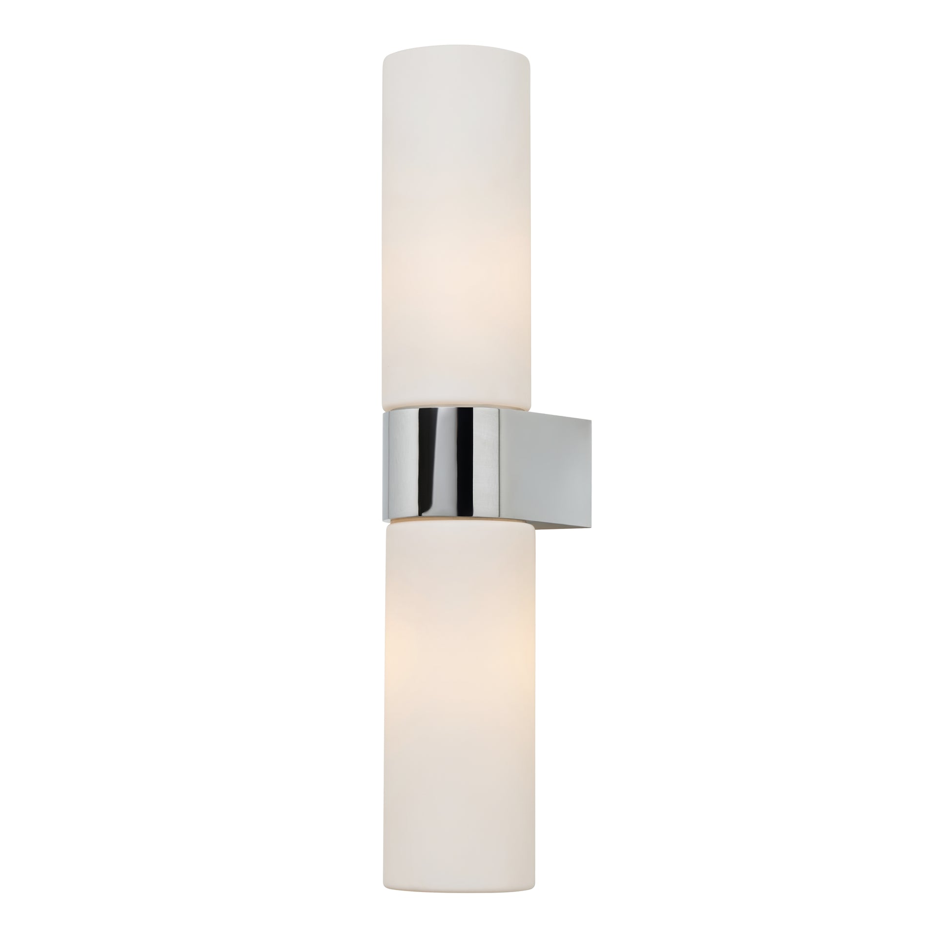 Forum SPA-44384-CHR Cuco 2 x G9 Tubular Wall Light IP44 Chrome