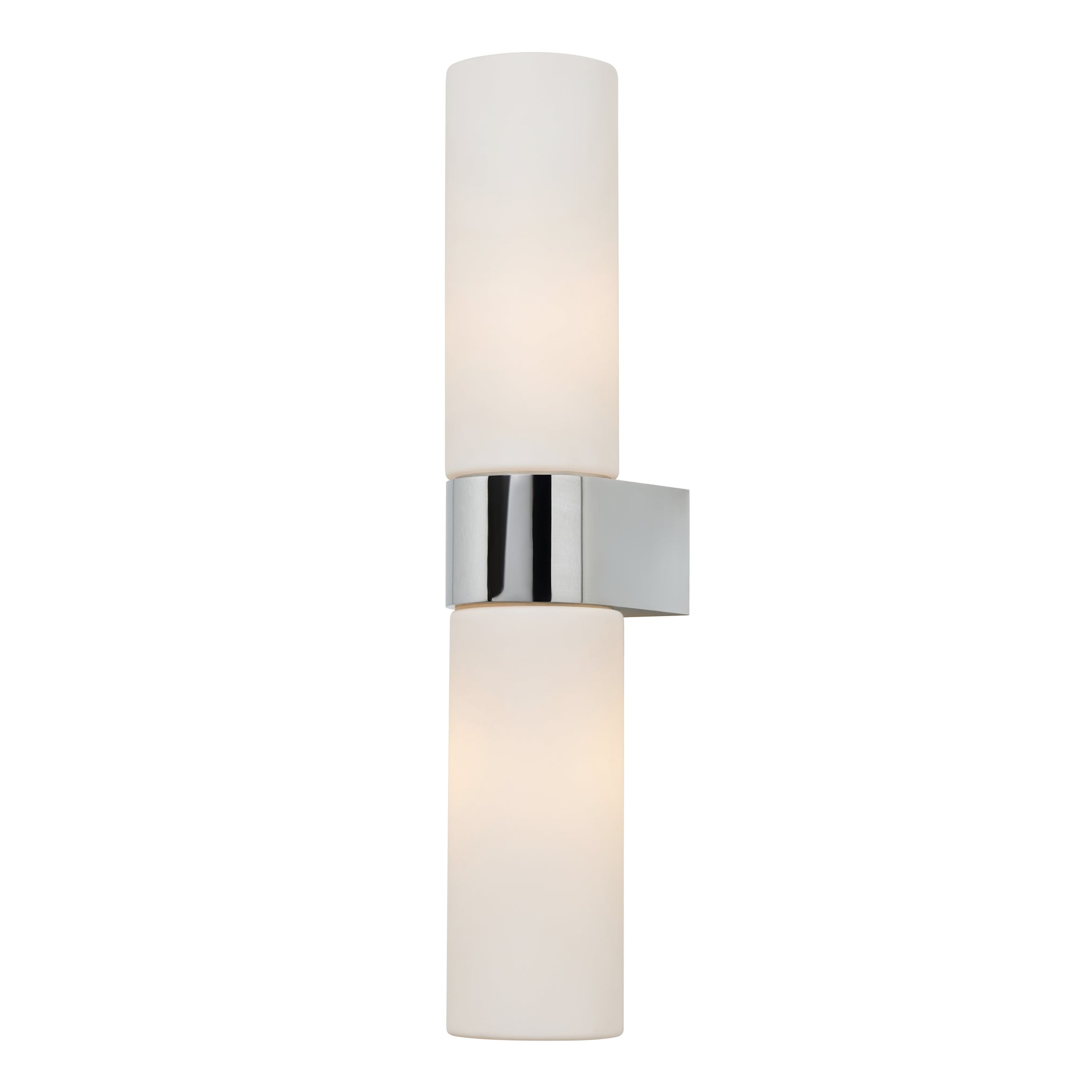 Forum SPA-44384-CHR Cuco 2 x G9 Tubular Wall Light IP44 Chrome