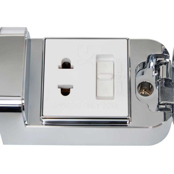 Forum SPA-45612-CHR 10W CCT Dimmable LED Shaverlight IP44 Chrome