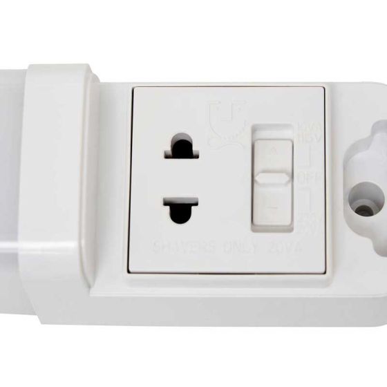 Forum SPA-45612-MWHT 10W CCT Dimmable LED Shaverlight IP44 Matt White