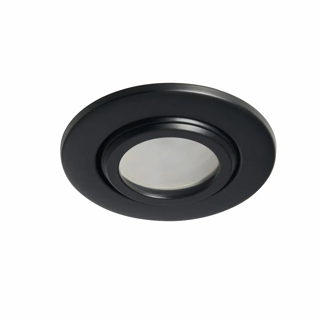 Forum SPA-45805-BLK Eros GU10 Tilt Downlight Can IP65 Black