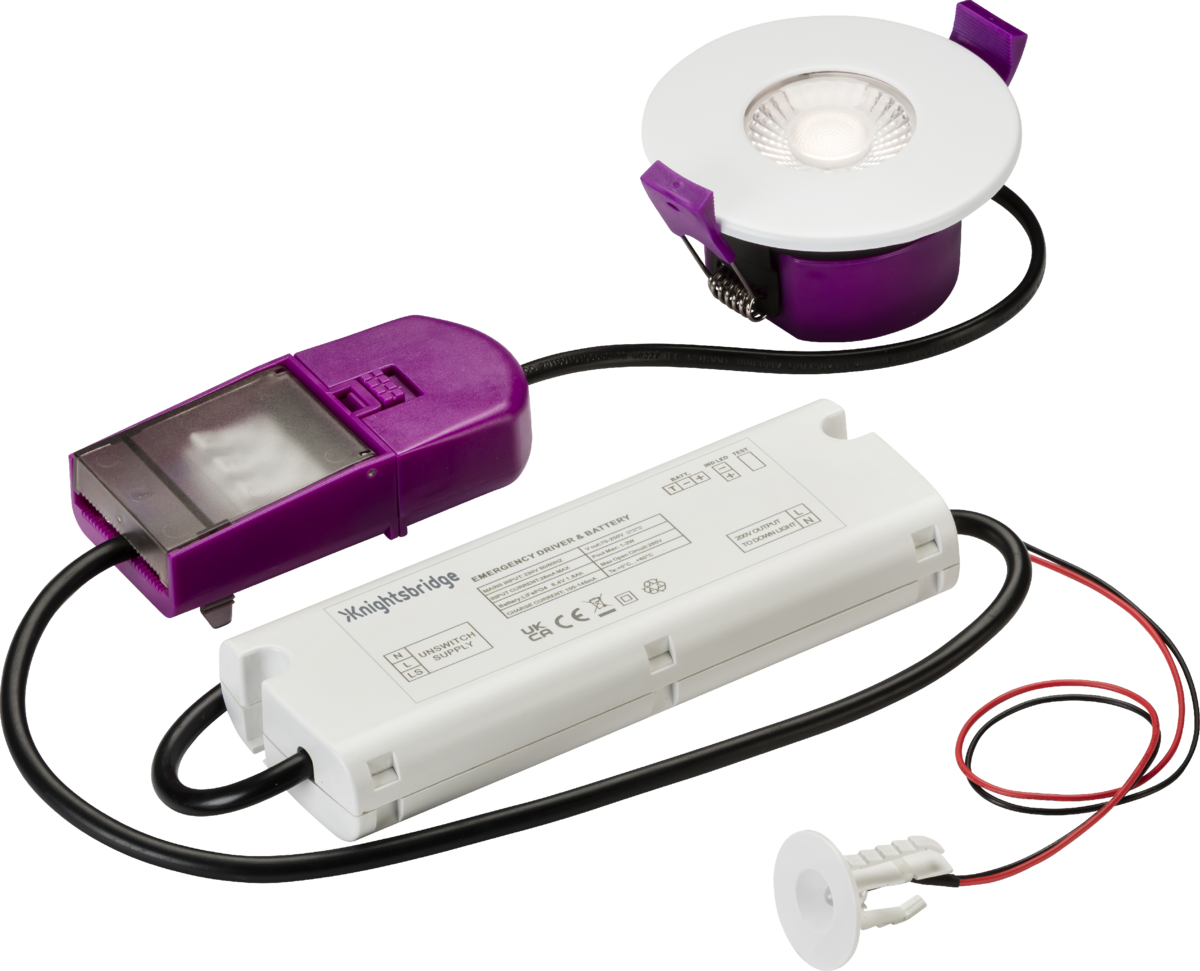 Knightsbridge SPKEVEMKIT SpektroLED Evo 2W LED Emergency Kit