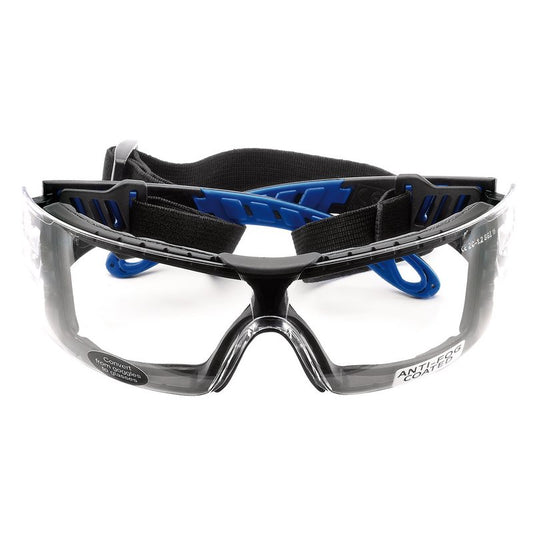 Draper SSP16 02939 Expert Clear Anti-Mist Safety Glasses Black