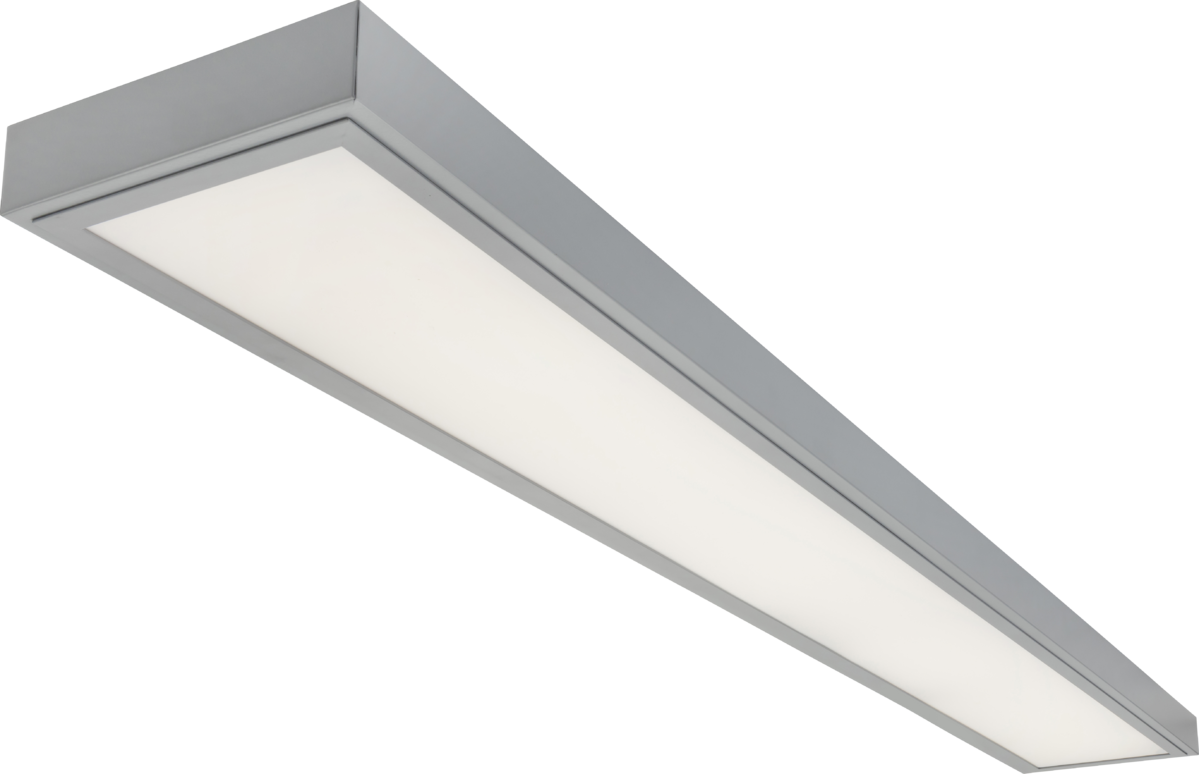 Knightsbridge SUR5LEDG 5FT 45W Dual Mount LED Luminaire Grey 4000K