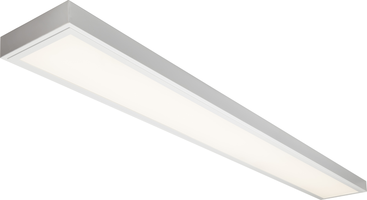 Knightsbridge SUR5LEDEM 5FT 45W Dual Mount LED Luminaire with Emergency White 4000K