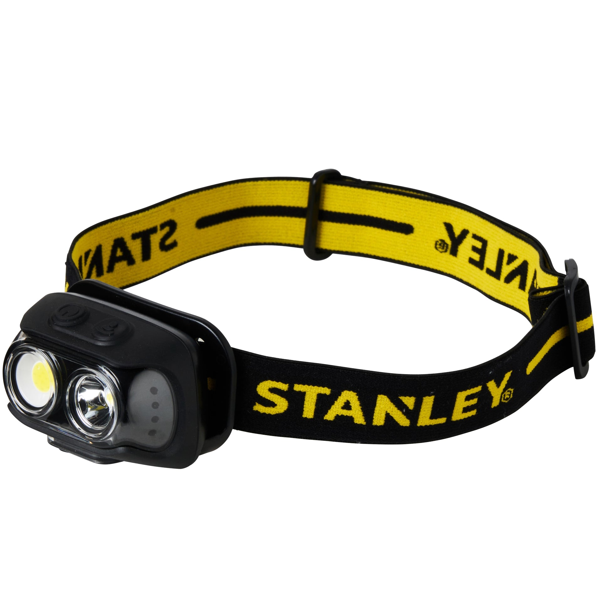 Stanley SXLS43188E 5W Rechargable LED Head Torch 6000-8000K Black and Yellow