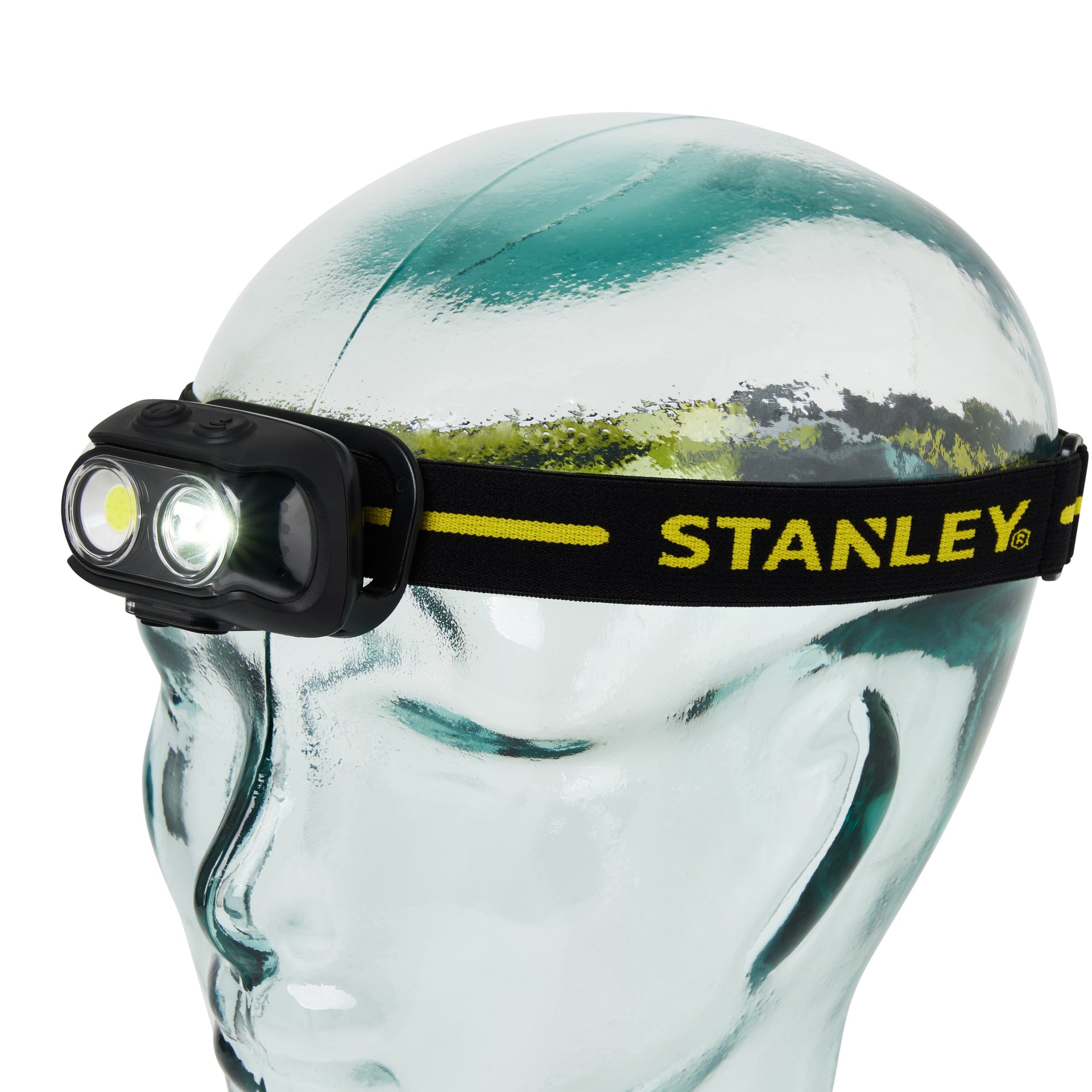 Stanley SXLS43188E 5W Rechargable LED Head Torch 6000-8000K Black and Yellow