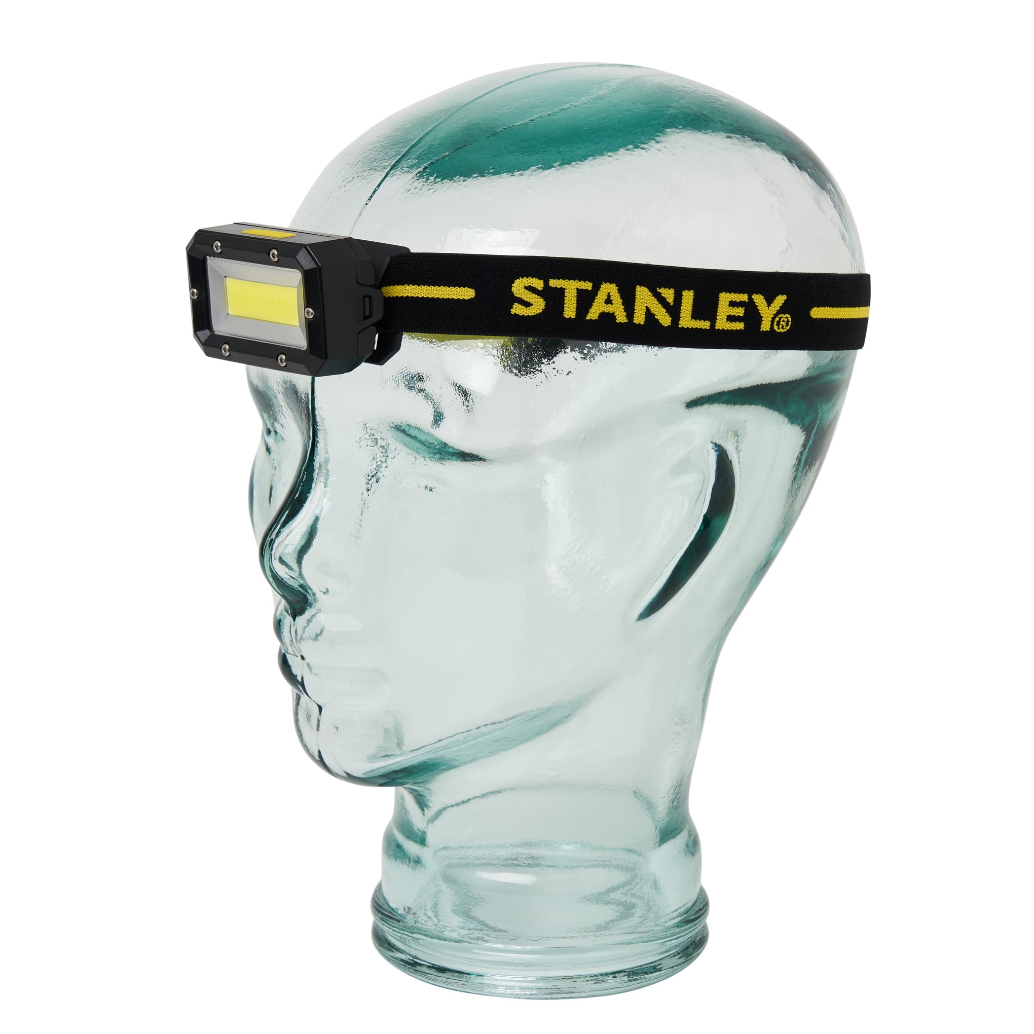 Stanley SXLS50107E 1.7W LED Head Torch 6000K Black and Yellow