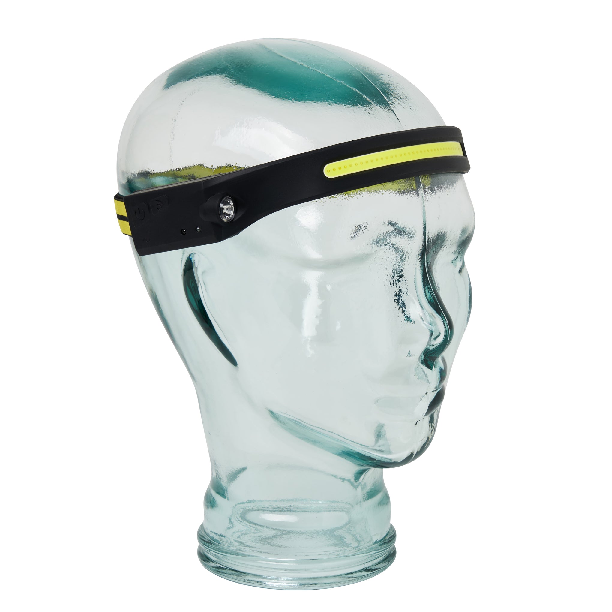 Stanley SXLS50109E 3/5W Rechargable LED Head Torch 7000K Black and Yellow