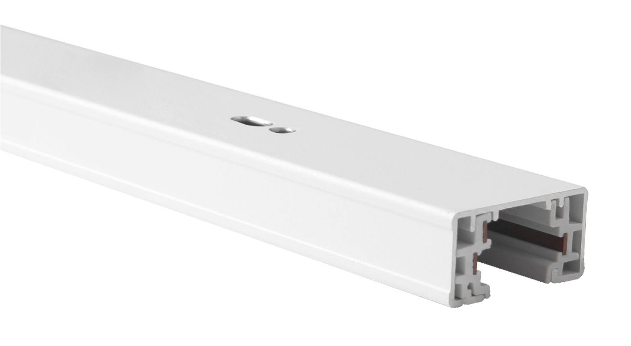 Kosnic TRK1C15-WHT SCT3 Single Circuit 3 Wire Track Kit 1.5m White