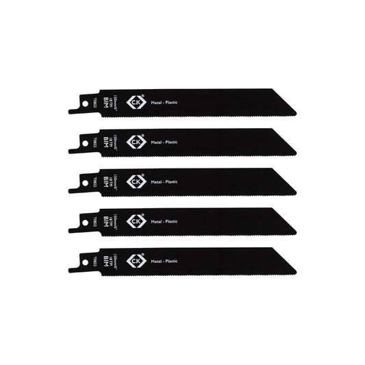 CK T0822 Multitool 150mm 18TPI BIM Reciprocating Saw Blades 5pk