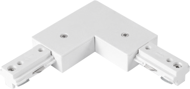 Kosnic T1-CL-WHT SCT3 L Connector for Single Circuit 3 Wire Track White