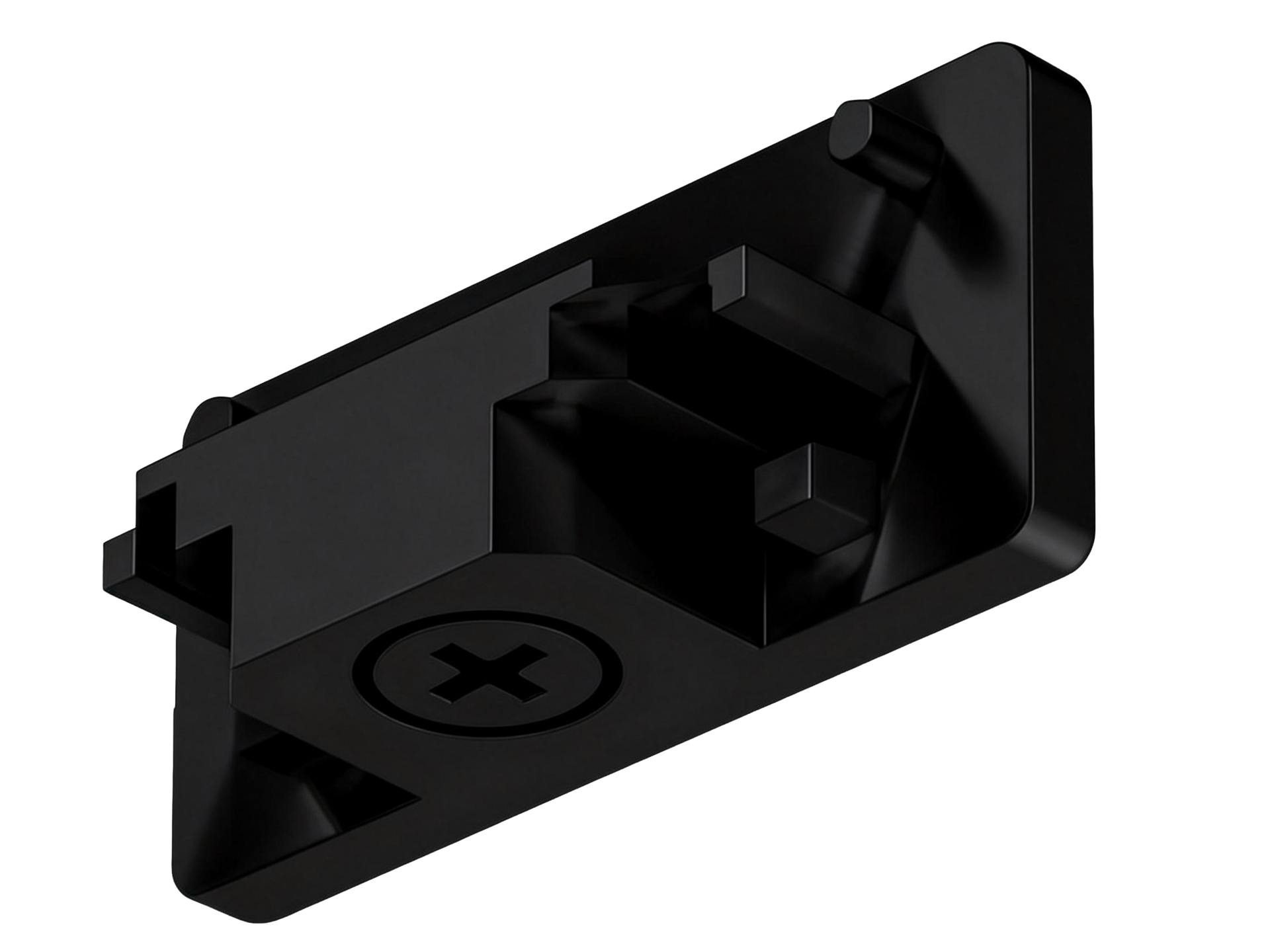 Kosnic T2-EC-BLK SCT2 End Cap for Single Circuit 2 Wire Track Black